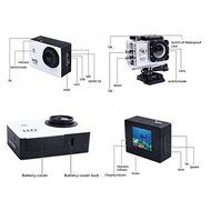 Kingzer Mini Sports DV SJ4000 HD 1080P 12MP Waterproof 30M Camera Camcorder Car DVR Outdoor Bike Helmet