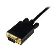 StarTech.com MDP2VGAMM6B 6-Feet Mini DisplayPort to VGA Adapter Cable for Mac/PC 1920x1200 - Black N26