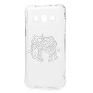 J3 Case, Galaxy 2015 J3 Case, YOKIRIN Clear Grip Soft Slim Flexible TPU Back Cover Transparent... N6