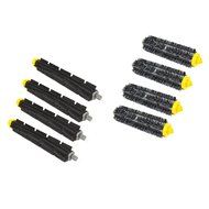GVDOR Flexible 3-Armed Side Beater Brush &amp; Bristle Brush for Irobot Roomba 600 700 Series 760 770 780 790 Etc....