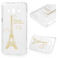 J3 Case, Galaxy 2015 J3 Case, YOKIRIN Clear Grip Soft Slim Flexible TPU Back Cover Transparent... N14