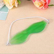 Obula(TM) New green color Ice Compress Gel Eye Care Eye Shield Lovely Pink Sleep Mask Sleeping Eye Mask Blindfold... N5