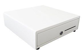 APG VB320-AW1313-B27 Vasario Series Standard-Duty Cash Drawer with MultiPRO Interface, Painted Front, 13.8" x... N4