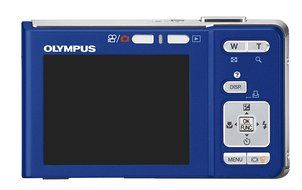 Olympus FE360 8MP Digital Camera with 3x Optical Dual Zoom (Blue) N2