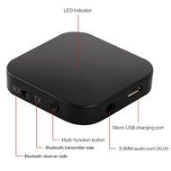 Jhua 2 in 1 Bluetooth Stereo Receiver and Transmitter Wireless Audio Adapter/ Kit with 3.5mm Stereo Output for...