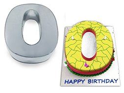 Small Number Zero 0 Wedding Birthday Anniversary Cake Baking Pan / Tin 10" X 8"