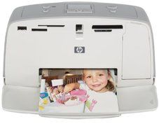 HP PhotoSmart 325 Compact Photo Printer with 100 sheets 4x6 Paper and free USB Cable