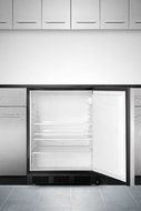 AccuCold FF7BBISSHH 24&quot; FF7BI Series Medical Commercial Freestanding or Built In Compact Refrigerator with 5.5...