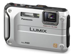 Panasonic Lumix DMC-TS3 12.1 MP Rugged/Waterproof Digital Camera with 4.6x Wide Angle Optical Image Stabilized... N8