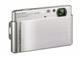 Sony Cyber-shot DSC-T90 12.1 MP Digital Camera with 4x Optical Zoom and Super Steady Shot Image Stabilization... N24