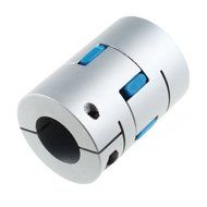 RioRandCNC 19x22mm Motor Shaft Coupler 19mm to 22mm Flexible Couplings OD 40x55mm