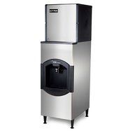 Ice-O-Matic ICE0320FW-CD40022 349 lb 22" Water-Cooled Ice Machine w/ CD40022 Hotel Dispenser