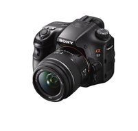 Sony Alpha SLT-A57M 16.1 MP Exmor APS HD CMOS Sensor DSLR with Translucent Mirror Technology and 18-135mm Lens N9