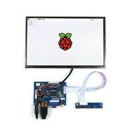 GeeekPi 10.1 Inch 1280 X 800 HD Screen TFT LCD Display HDMI Monitor for Raspberry Pi 3 Model B N4