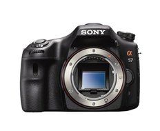 Sony Alpha SLT-A57M 16.1 MP Exmor APS HD CMOS Sensor DSLR with Translucent Mirror Technology and 18-135mm Lens N10