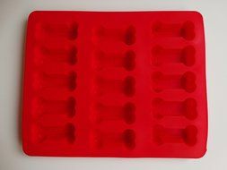 Liobra Premium Quality Set of Puppy Paw and Dog Bone NonStick Silicone Molds - Food Grade - View Details Here N3