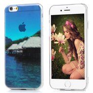 Badalink iPhone 6S Case,iPhone 6 Case (4.7") Soft TPU Shockproof Rubber Skin Gel Fancy Scenery Series Bumper Slim... N14