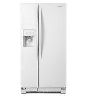 Whirlpool WRS322FDAB 22 Cu. Ft. Black Side-By-Side Refrigerator - Energy Star
