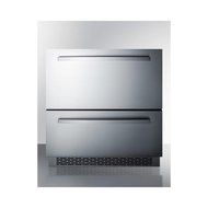 Summit SP7D2 30&quot; Drawer Refrigerator with 5.3 cu. ft. Capacity 2 Drawers Automatic Defrost LED Lighting Digital... N3