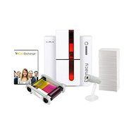 ID Card Maker - Evolis Primacy Expert Dual-Side Card Printer + Supplies