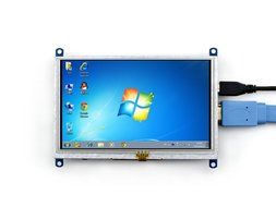 Waveshare 5inch TFT Resistive Touch Screen Display Module HDMI Interface for Rapsberry pi... N4