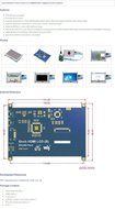 Waveshare 5inch TFT Resistive Touch Screen Display Module HDMI Interface for Rapsberry pi... N5