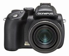 Olympus SP-570UZ 10MP Digital Camera with 20x Optical Dual Image Stabilized Zoom N4