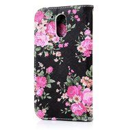 MOTO G4 Case,Motorola MOTO G4 Case - Wallet Flip Stand Case PU Leather Case with Shockproof TPU Inner Bumper Colorful... N25
