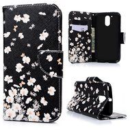MOTO G4 Case,Motorola MOTO G4 Case - Wallet Flip Stand Case PU Leather Case with Shockproof TPU Inner Bumper Colorful... N26