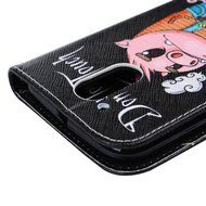 MOTO G4 Case,Motorola MOTO G4 Case - Wallet Flip Stand Case PU Leather Case with Shockproof TPU Inner Bumper Colorful... N30