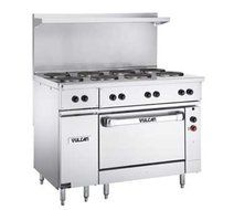 Vulcan EV48-S-8FP-208 Restaurant Range electric 48" (8) 2.0kW French hot plates