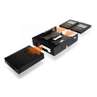 ICY DOCK FLEX-FIT Trio MB343SP Drive Bay Adapter - Internal - Black / MB343SP /