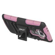 LG G4 Case, HLCT Rugged Shock Proof Dual-Layer PC and Soft Silicone Case With Built-In Kickstand for LG G4 (2015... N5