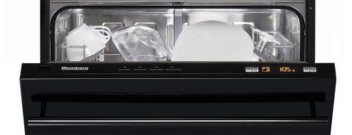 Blomberg DWT54100B Dishwasher with Tall Tub Top Controls, 4 Programs and 14 Place Settings, Black N3