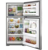 GE GTE18ISHSS 18.2 Cu. Ft. Stainless Steel Top Freezer Refrigerator - Energy Star