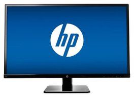 HP - 27&quot; IPS LED HD Monitor - Black