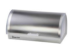 Magic Chef Stainless Steel Bread Box