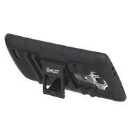 LG G4 Case, HLCT Rugged Shock Proof Dual-Layer PC and Soft Silicone Case With Built-In Kickstand for LG G4 (2015... N8