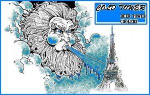 Coldtower Kegerator Tower Cooler with Rocker Switch N8