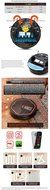 iCLEBO Arte YCR-M05-20 Metallic Silver Intelligent Cleaning Robot Vacuum N6