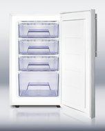 Summit FS407LXSSHV 20" Medically Approved Compact Refrigerator with 2.8 cu. ft. Capacity Pull Out Drawers Manual... N3