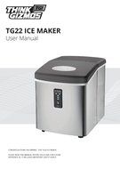 Ice Machine - Portable, Counter Top Ice Maker MachineTG22 - Produces 26 lbs Of Ice Per 24 Hours - Stainless Steel... N2