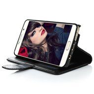 Note 5 Case,Samsung Galaxy Note 5 Case - Wallet Slim Fit Folio Stand 3D Basso-relievo PU Leather Flip Case with... N19