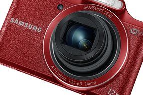 Samsung WB50F 16.2MP Smart WiFi &amp; NFC Digital Camera with 12x Optical Zoom and 3.0" LCD (Black) N23
