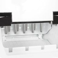 Della Electric Ice Maker Machine Counter Top / Timer &amp; Clock Function / 3 Cube Sizes - 35lb/24hr N3