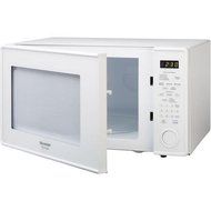 1.8 cu ft 1100W, Scratch-Resistant Door, Touch Control Panel, Countertop Microwave Oven, White