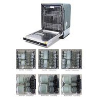 Anself THOR KITCHEN 24 Inch Stainless Steel Dish Washer Fully Integrated Built-In Dishwasher