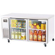 Turbo Air JUR60G 15 cu. ft. J Series Undercounter Refrigerator with Efficient Refrigeration System Side Mount...