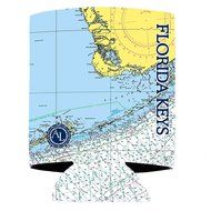 Altered Latitudes Florida Keys (Generic) Chart Standard Beverage Cooler (4-Pack)