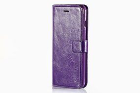 iPhone 7 Plus Case, [5.5 Inch] HLCT PU Leather Case, With Soft TPU Protective Bumper, Built-In Kickstand, Cash... N6
